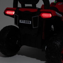 Detská elektrická štvorkolka Baby Mix RAVE 4x4 červená modrá #9