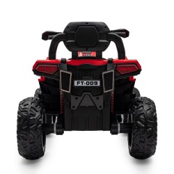 Detská elektrická štvorkolka Baby Mix RAVE 4x4 červená modrá #2