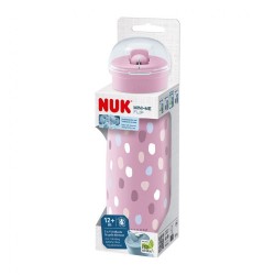 Detská fľaša NUK Mini-Me Flip 450 ml (12+ m.) pink ružová #2