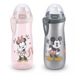 Detská fľaša NUK Sports Cup Disney Cool Mickey 450 ml grey sivá #1