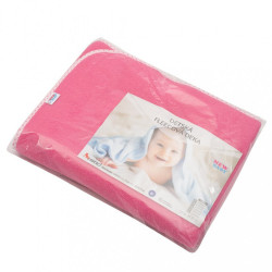 Detská fleecová deka New Baby 100x75 ružová hviezdičky #2