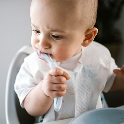 Detská flexibilná lyžička Baby Ono modrá podľa obrázku #2