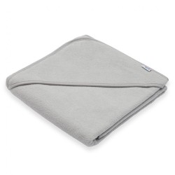 Detská froté osuška s kapuckou New Baby BASIC 80x80 sivá #2
