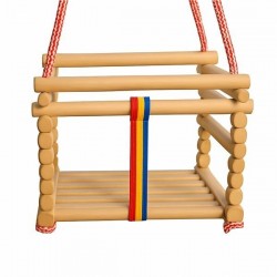 Detská hojdačka buková Baby Mix prírodná