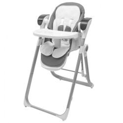 Detská jedálenská stolička 2v1 pre deti SMART New Baby grey sivá #1