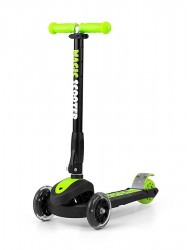 Detská kolobežka Milly Mally Magic Scooter green zelená
