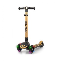 Detská kolobežka Milly Mally Scooter Boogie Golden multicolor
