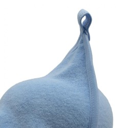 Detská luxusná froté osuška s kapucňou New Baby Comfortably 80x80 blue modrá #1