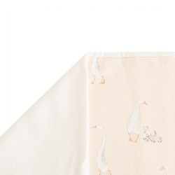 Detská obojstranná deka New Baby Husičky 70x70 cm béžová #1