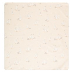 Detská obojstranná deka New Baby Husičky 70x70 cm béžová #2