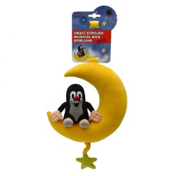 Detská plyšová hračka s hracím strojčekom Krtko a mesiac multicolor #1