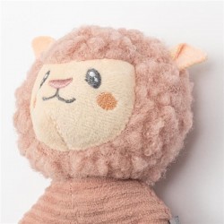 Detská plyšová hrkálka New Baby Lama multicolor #1