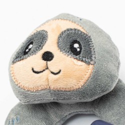 Detská plyšová hrkálka New Baby Sloth multicolor #1