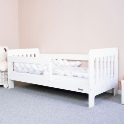 Detská posteľ so zábranou New Baby ERIK 140x70 cm biela #1