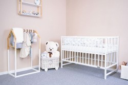 Detská postieľka New Baby BASIC biela #2
