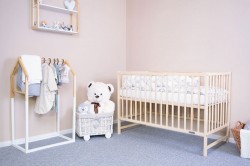 Detská postieľka New Baby BASIC prírodná transparentná #2