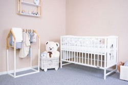 Detská postieľka New Baby BEA Zebra biela #2