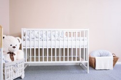 Detská postieľka New Baby BEA Zebra biela #3