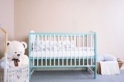 Detská postieľka New Baby ELSA Zebra bielo-mätová zelená #3
