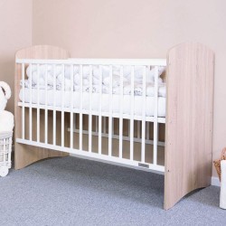 Detská postieľka New Baby LEO dub dub Riviera #1