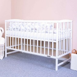 Detská postieľka New Baby LILLY biela #1