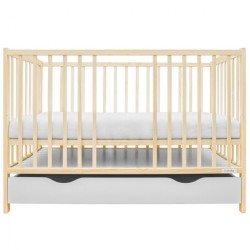 Detská postieľka so šuplíkom New Baby LILLY prírodná #2