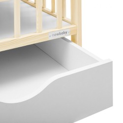 Detská postieľka so šuplíkom New Baby LILLY prírodná #4