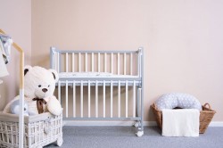 Detská prístavná postieľka New Baby MATEO 90x40 cm bielo-sivá #6