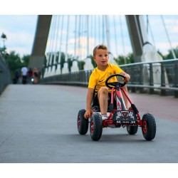 Detská šliapacia motokára Go-kart Milly Mally Thor červená #9
