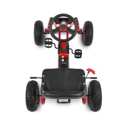 Detská šliapacia motokára Go-kart Milly Mally Thor červená #1