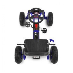Detská šliapacia motokára Go-kart Milly Mally Thor modrá #3