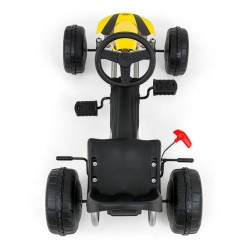 Detská šliapacia motokára Go-kart Milly Mally Viper ružová #3