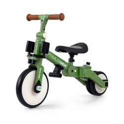Detská trojkolka 5v1 Milly Mally Optimus Max s vodiacou tyčou green zelená #5