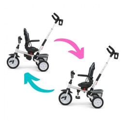 Detská trojkolka 6v1 Milly Mally Stanley pink ružová #2