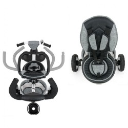 Detská trojkolka 6v1 Milly Mally Stanley pink ružová #6