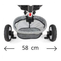 Detská trojkolka 6v1 Milly Mally Stanley pink ružová #7