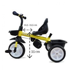 Detská trojkolka Milly Mally Axel red Červená #3