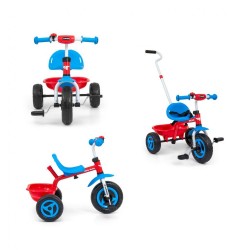 Detská trojkolka Milly Mally Boby TURBO Cool Red multicolor #6