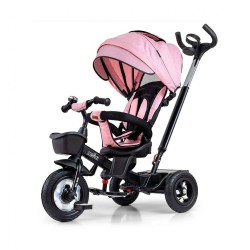 Detská trojkolka Milly Mally Movie black-pink ružová