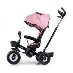 Detská trojkolka Milly Mally Movie black-pink ružová #1