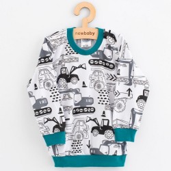 Detské bavlnené pyžamko New Baby machines podľa obrázku #1