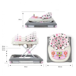 Detské chodítko Milly Mally Patrol Pastel Dots multicolor #4