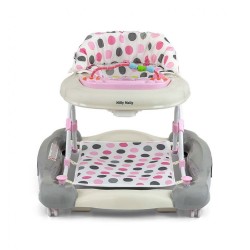 Detské chodítko s hojdačkou Milly Mally Patrol Plus Pastel Dots multicolor #1