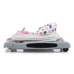 Detské chodítko s hojdačkou Milly Mally Patrol Plus Pastel Dots multicolor #4
