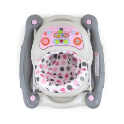 Detské chodítko s hojdačkou Milly Mally Patrol Plus Pastel Dots multicolor #5