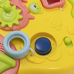 Detské hrajúce edukačné chodítko Baby Mix modré #3