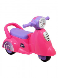 Detské jazdítko so zvukom Baby Mix Scooter pink ružová