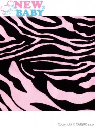 Detské kraťasy New Baby Zebra ružové #1