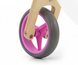 Detské multifunkčné odrážadlo bicykel 2v1 Milly Mally JAKE Classic Pink ružová #4