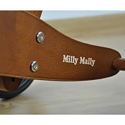 Detské multifunkčné odrážadlo bicykel 2v1 Milly Mally JAKE Dark Natural hnedá #7